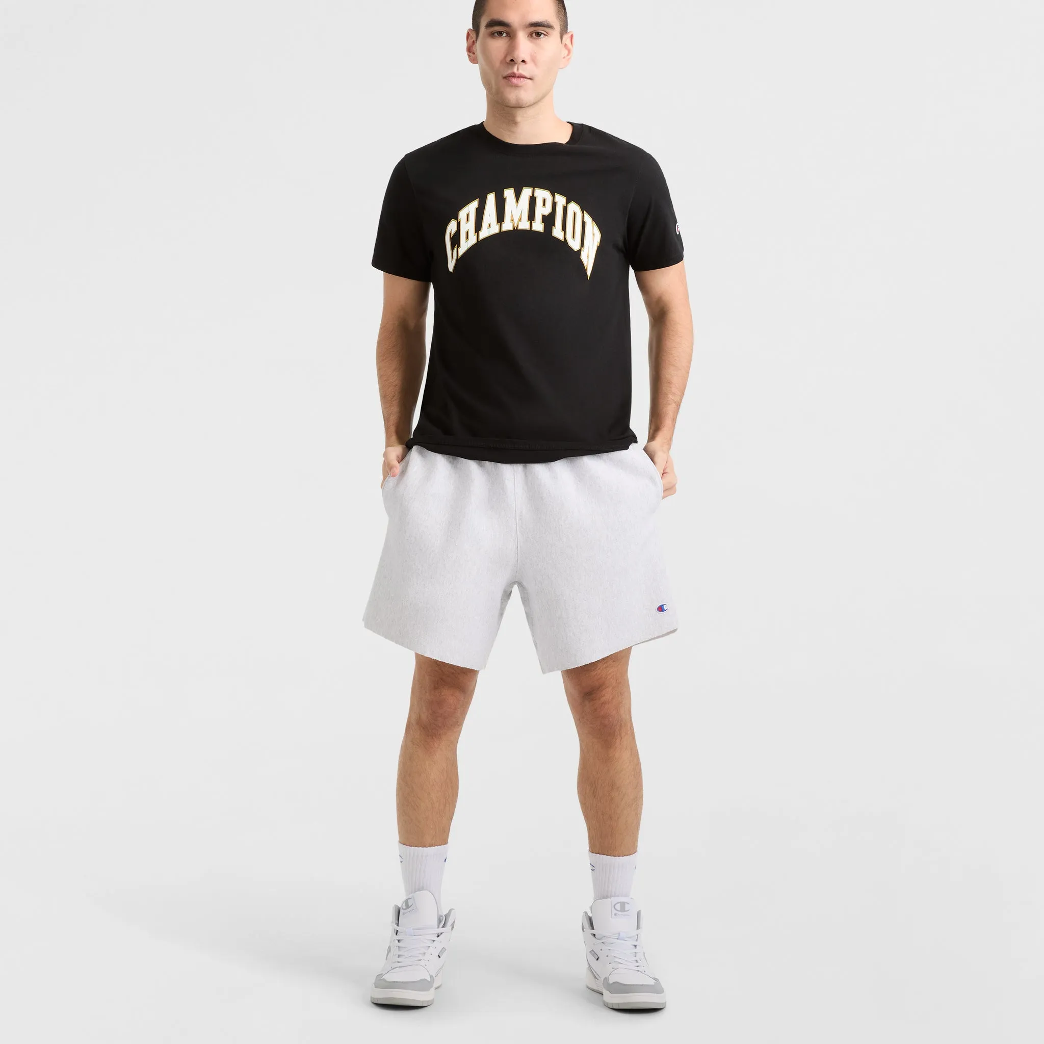 Classic Graphic T-Shirt, Arched Block Urban Street Style