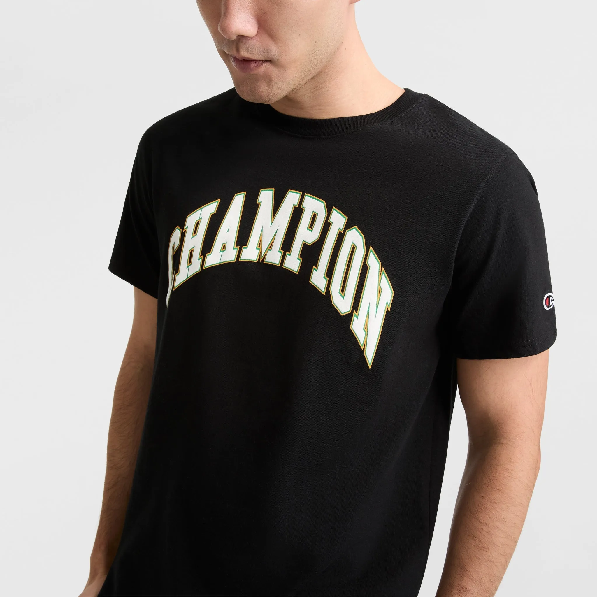 Classic Graphic T-Shirt, Arched Block Urban Street Style