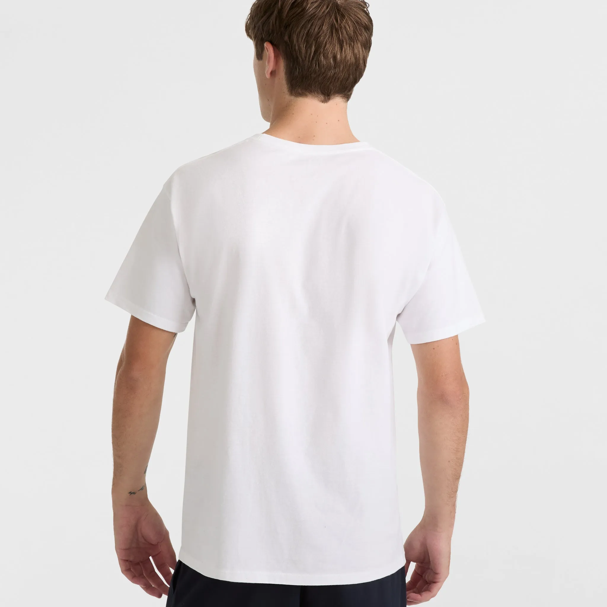 Classic Graphic T-Shirt, Block Arch & Seal Urban Street Style