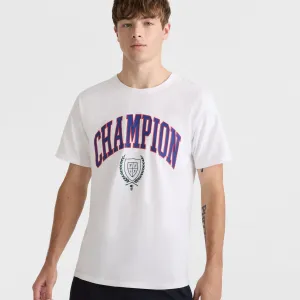 Classic Graphic T-Shirt, Block Arch & Seal Urban Street Style