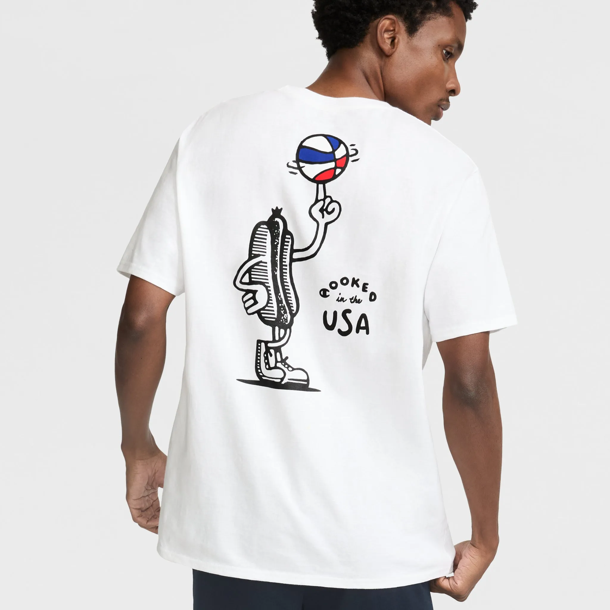 Classic Graphic T-Shirt, Cooked in the USA Urban Street Style