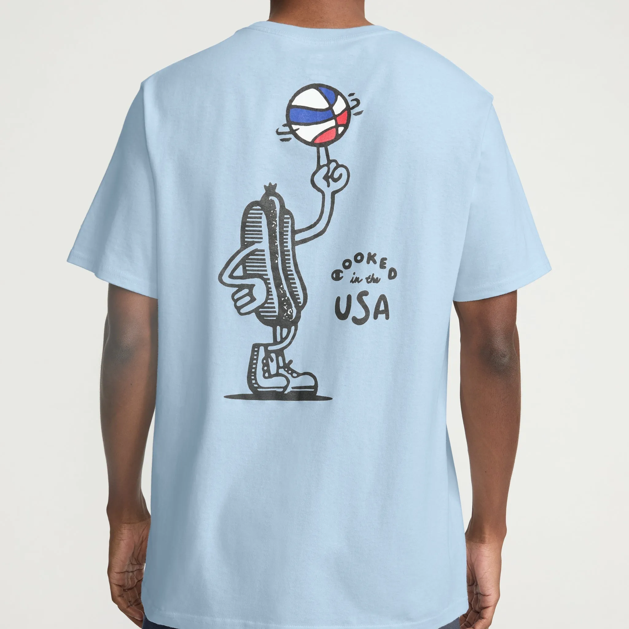 Classic Graphic T-Shirt, Cooked in the USA Urban Street Style