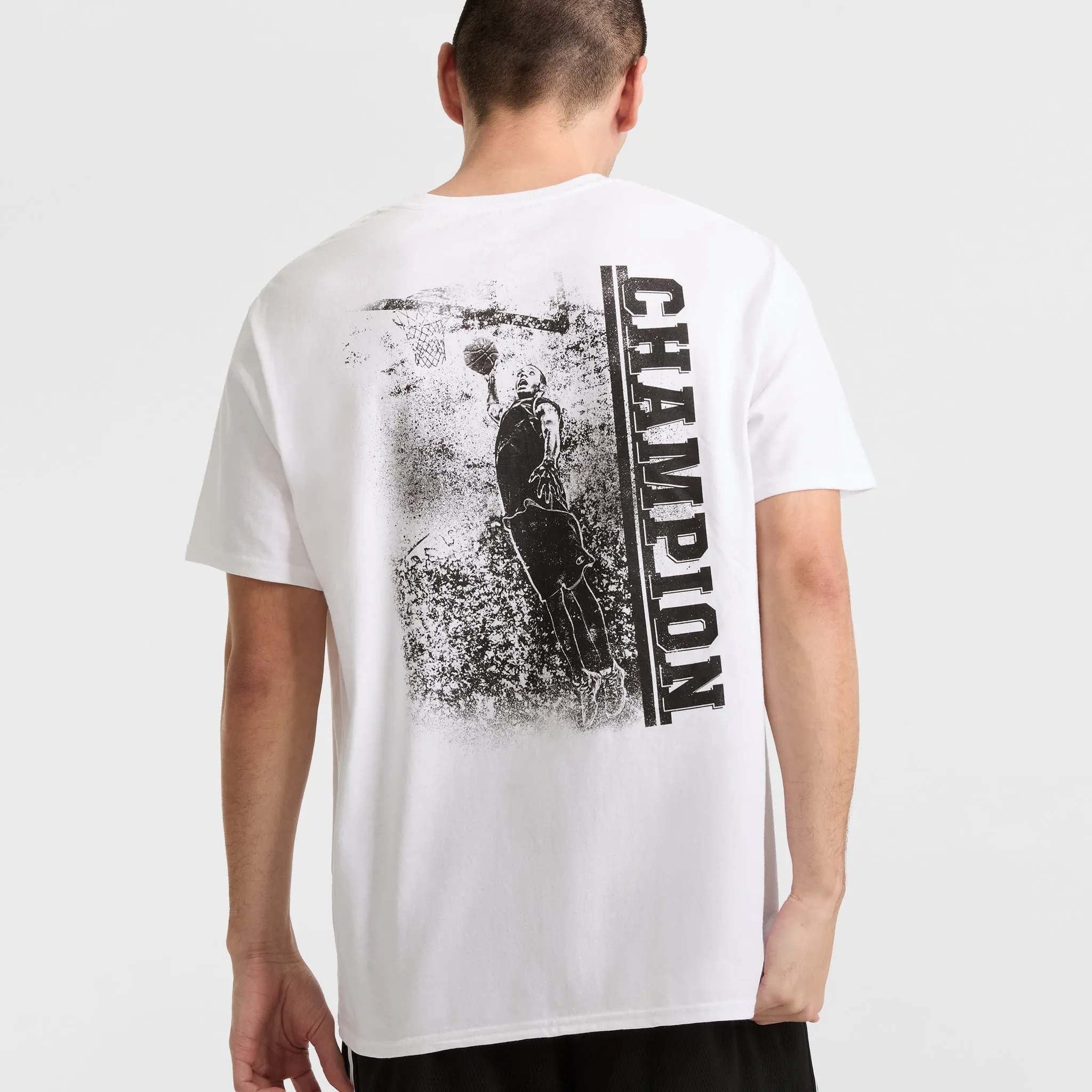 Classic Graphic T-Shirt, Hoops Urban Street Style