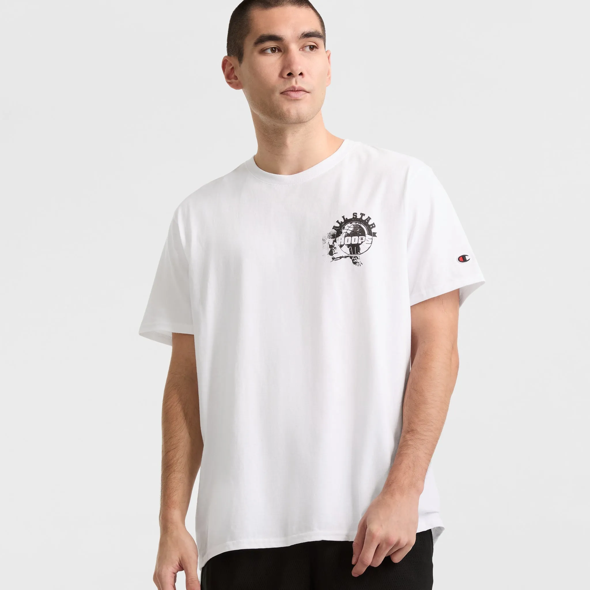 Classic Graphic T-Shirt, Hoops Urban Street Style