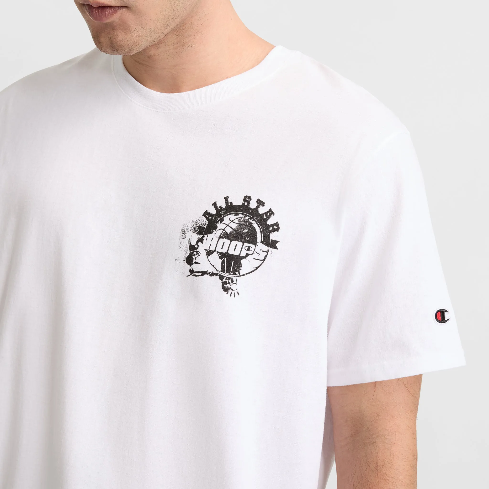 Classic Graphic T-Shirt, Hoops Urban Street Style