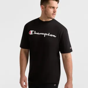 Classic Graphic T-Shirt, Script Logo - Big & Tall Urban Street Style