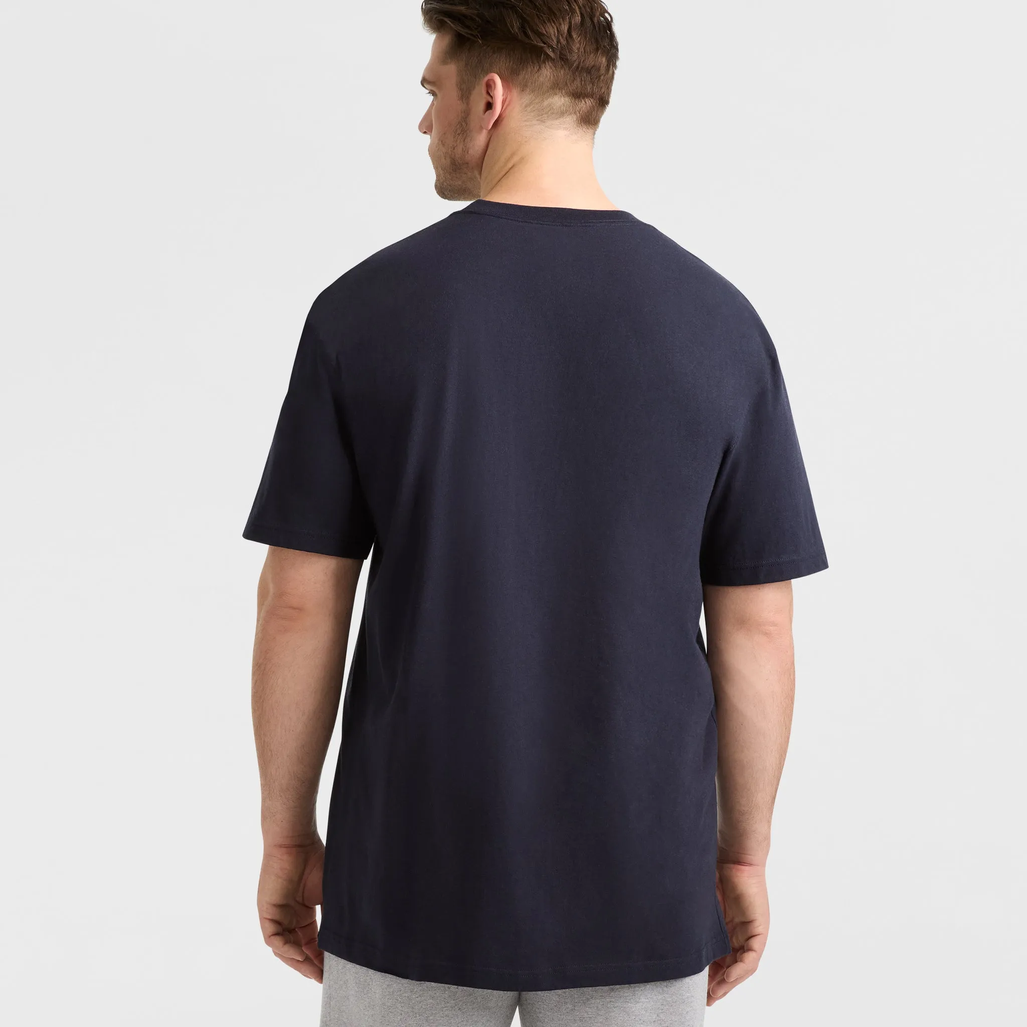 Classic Graphic T-Shirt, Script Logo - Big & Tall Urban Street Style