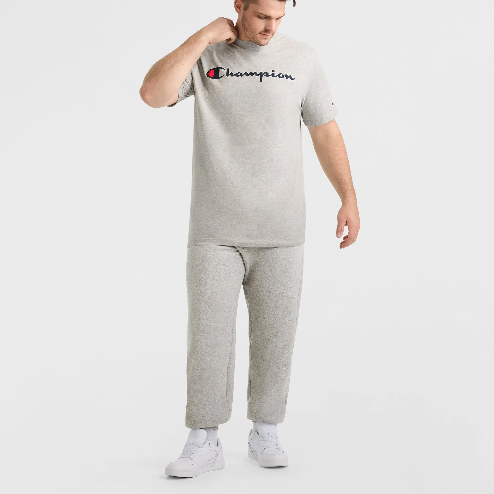 Classic Graphic T-Shirt, Script Logo - Big & Tall Urban Street Style