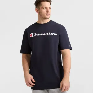 Classic Graphic T-Shirt, Script Logo - Big & Tall Urban Street Style