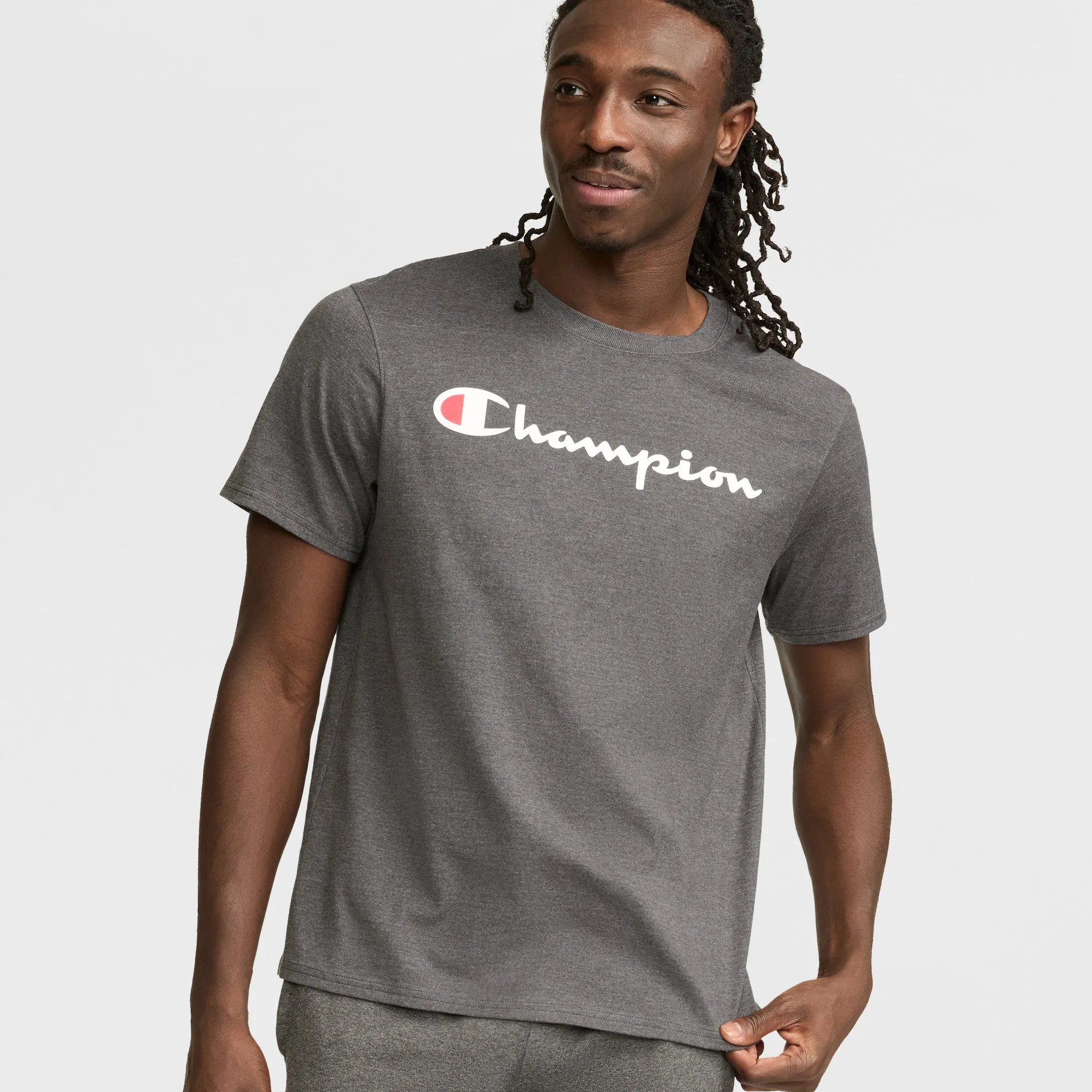 Classic Graphic T-Shirt, Script Logo Urban Street Style