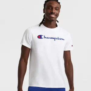 Classic Graphic T-Shirt, Script Logo Urban Street Style