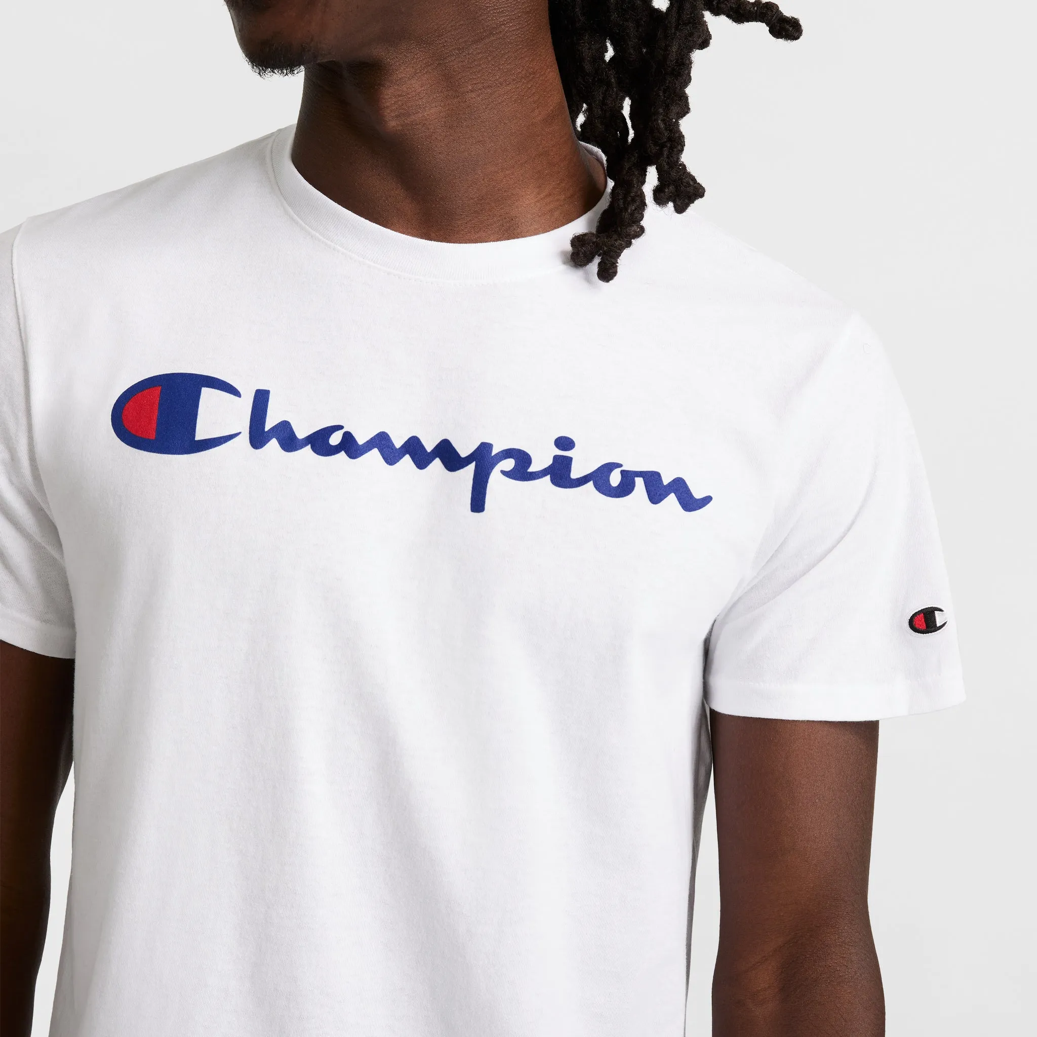 Classic Graphic T-Shirt, Script Logo Urban Street Style