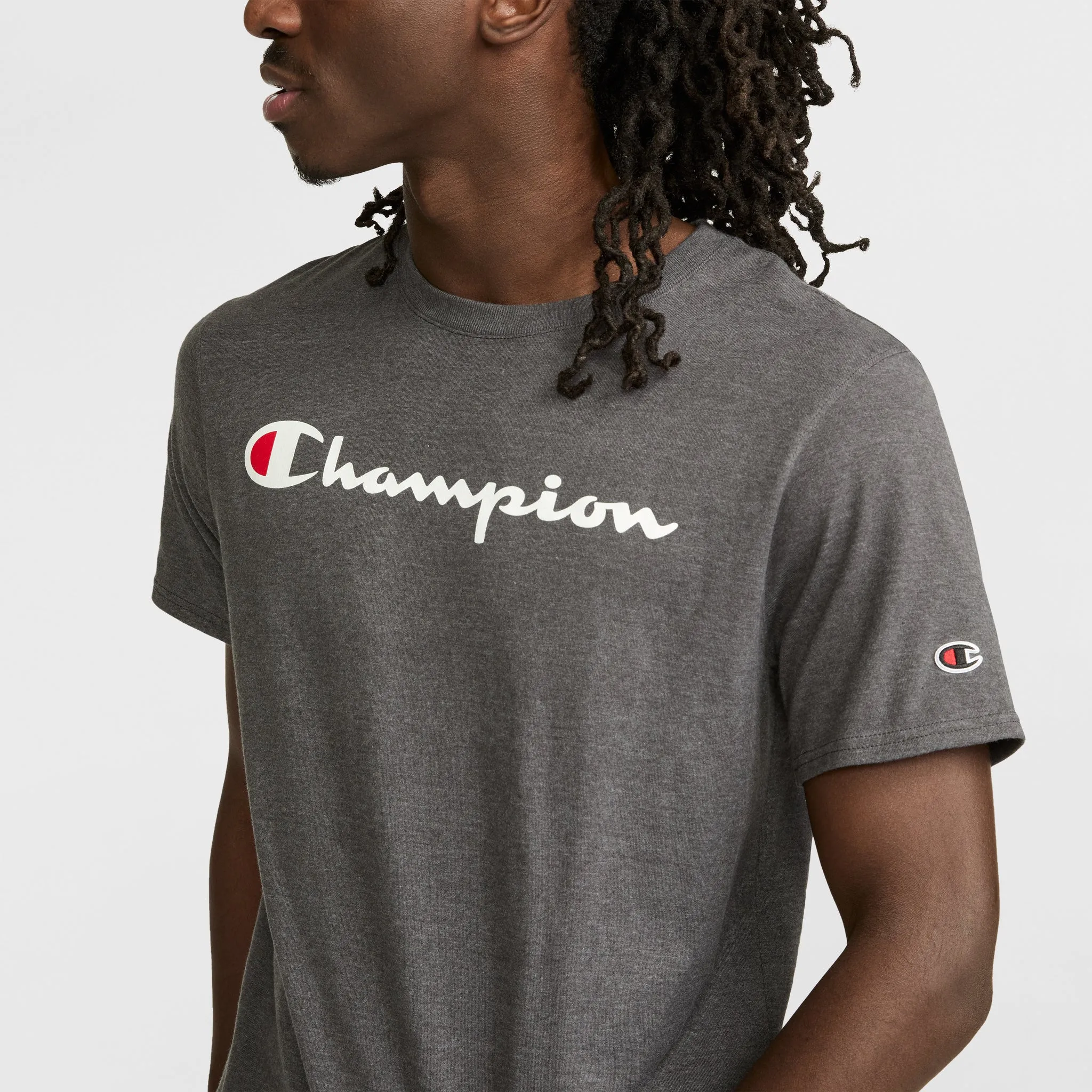 Classic Graphic T-Shirt, Script Logo Urban Street Style