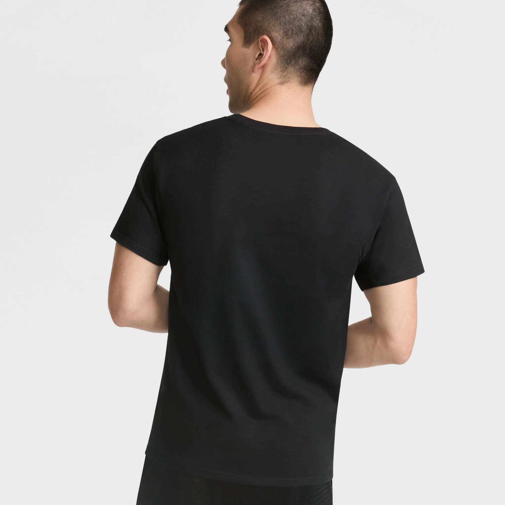 Classic Graphic T-Shirt, Script Logo Urban Street Style
