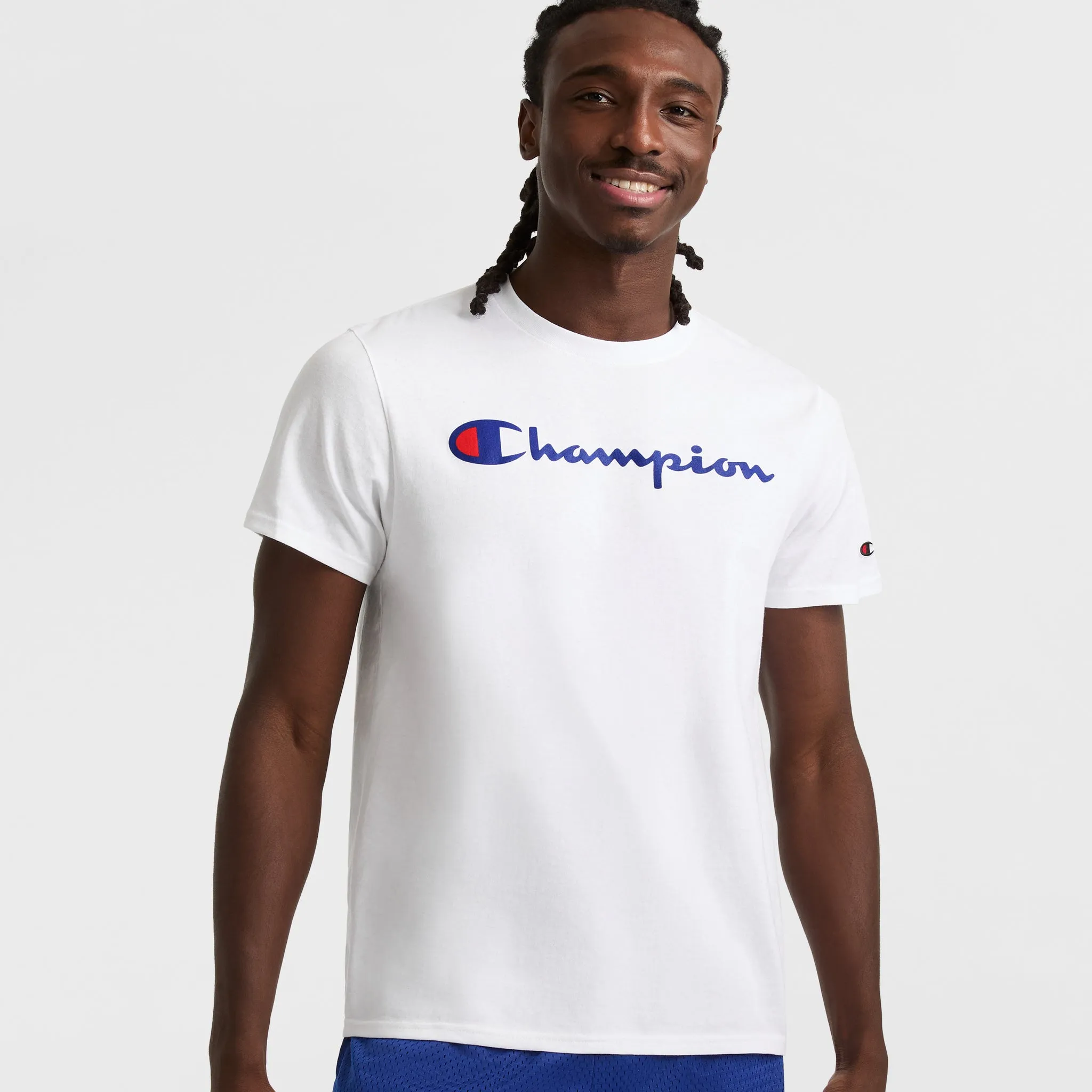 Classic Graphic T-Shirt, Script Logo Urban Street Style