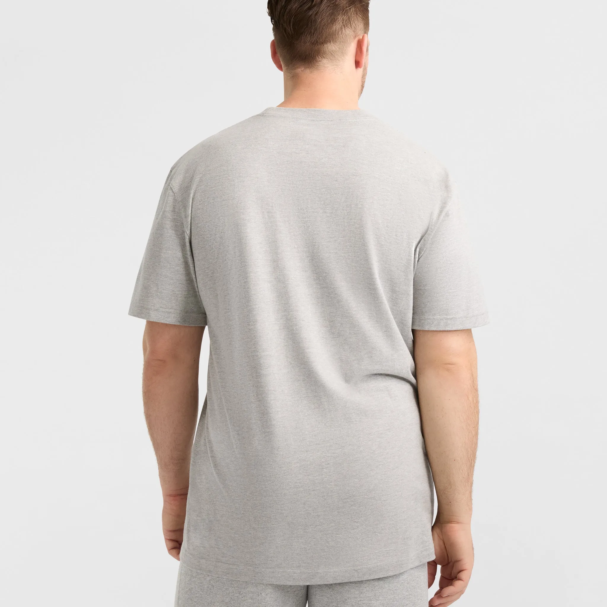 Classic Graphic T-Shirt, Tonal Script Logo - Big & Tall Urban Street Style