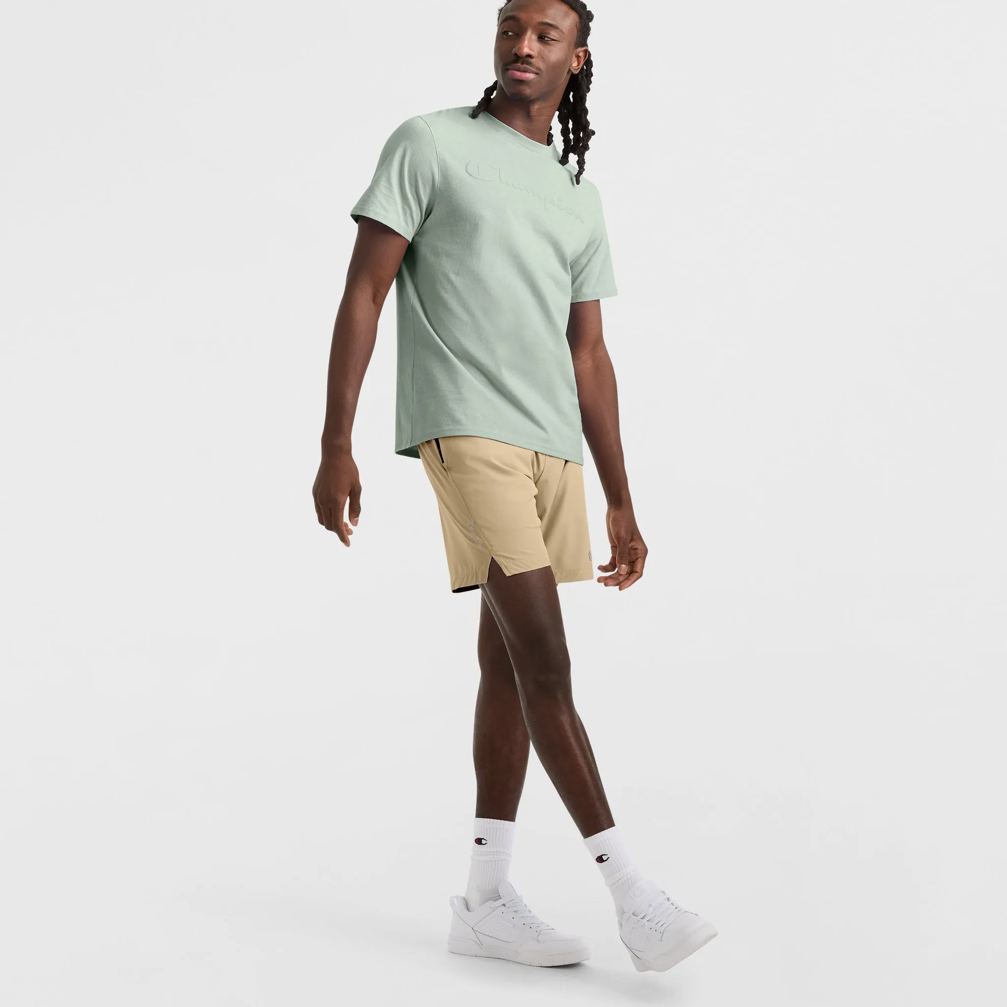 Classic Graphic T-Shirt, Tonal Script Logo Urban Street Style