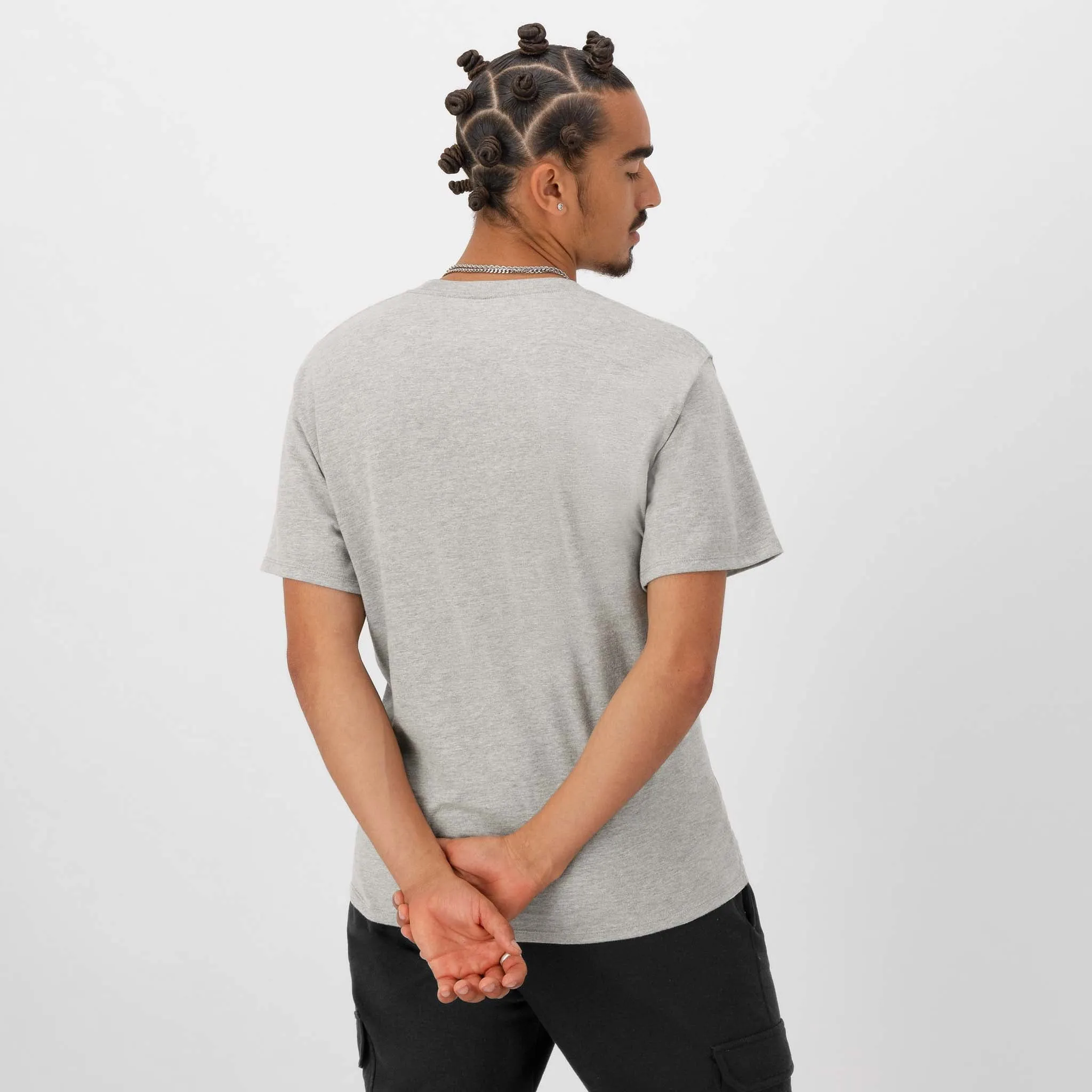 Classic Graphic T-Shirt, Tonal Script Logo Urban Street Style