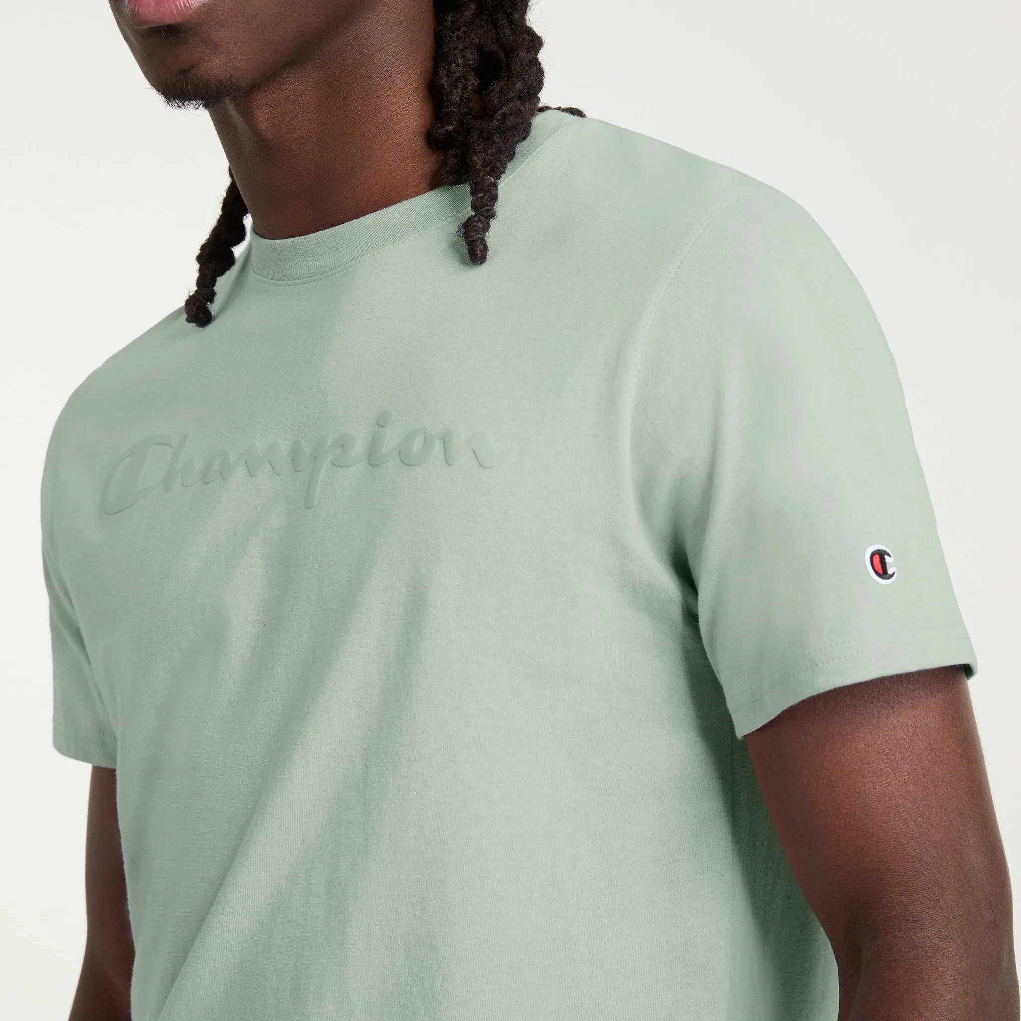 Classic Graphic T-Shirt, Tonal Script Logo Urban Street Style