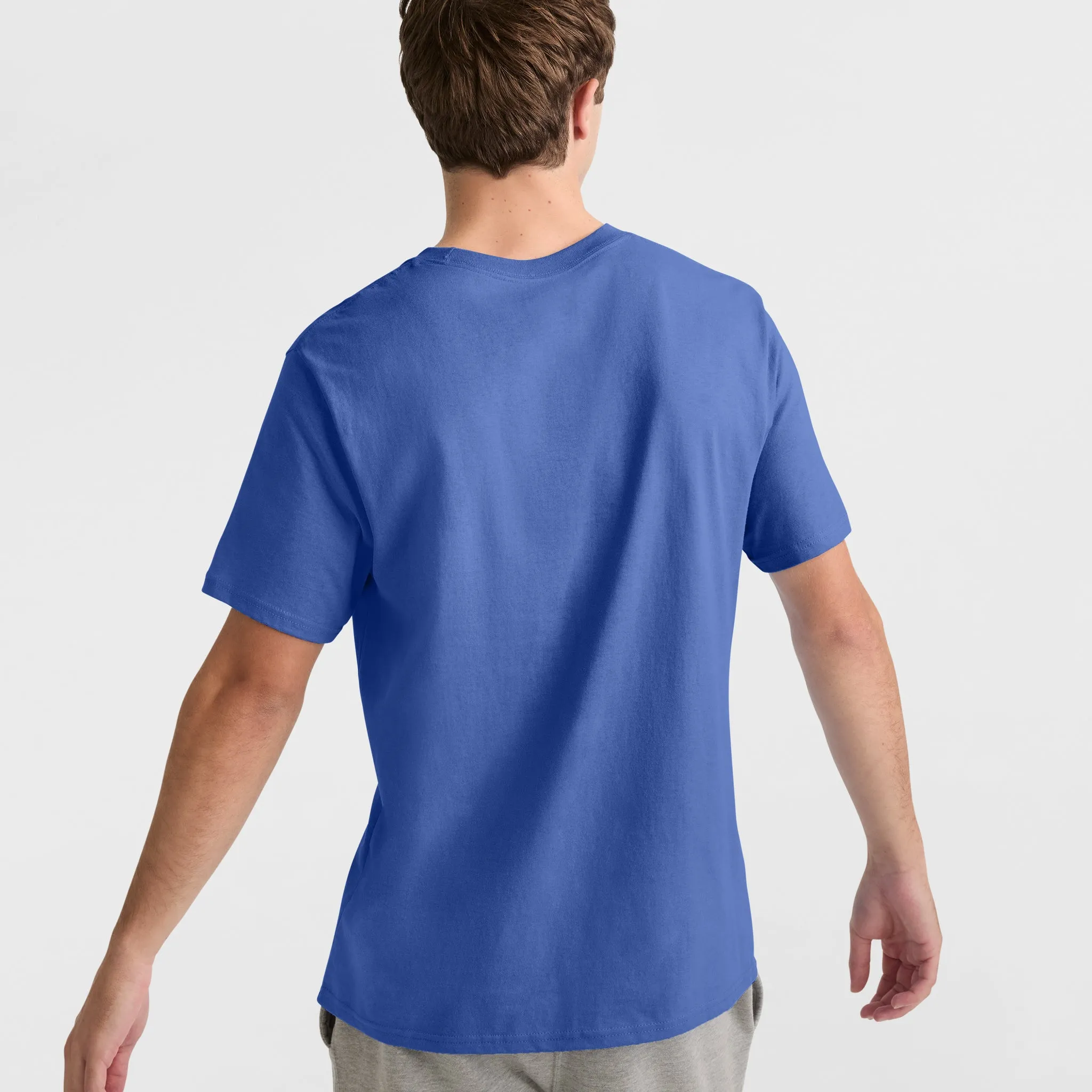 Classic Graphic T-Shirt, Tonal Script Logo Urban Street Style