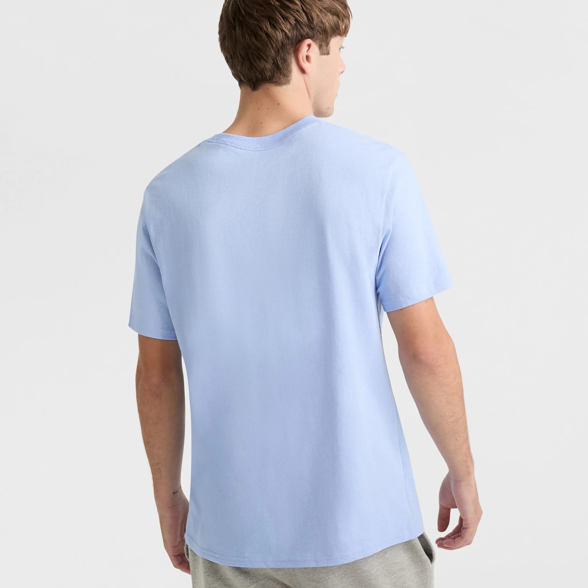 Classic Graphic T-Shirt, Tonal Script Logo Urban Street Style