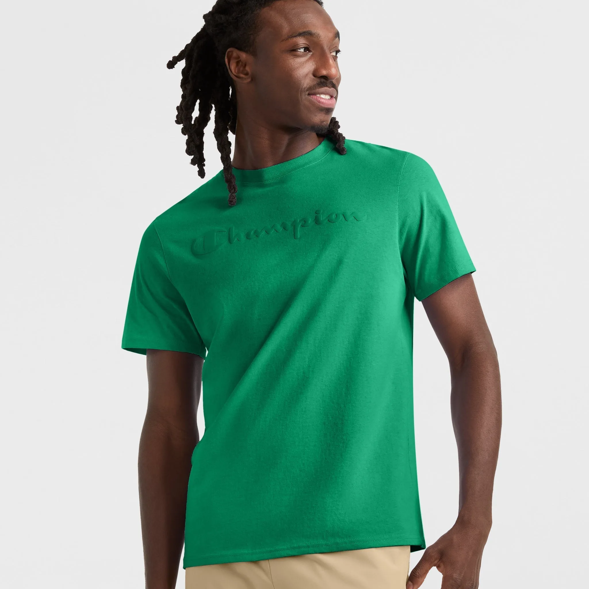 Classic Graphic T-Shirt, Tonal Script Logo Urban Street Style