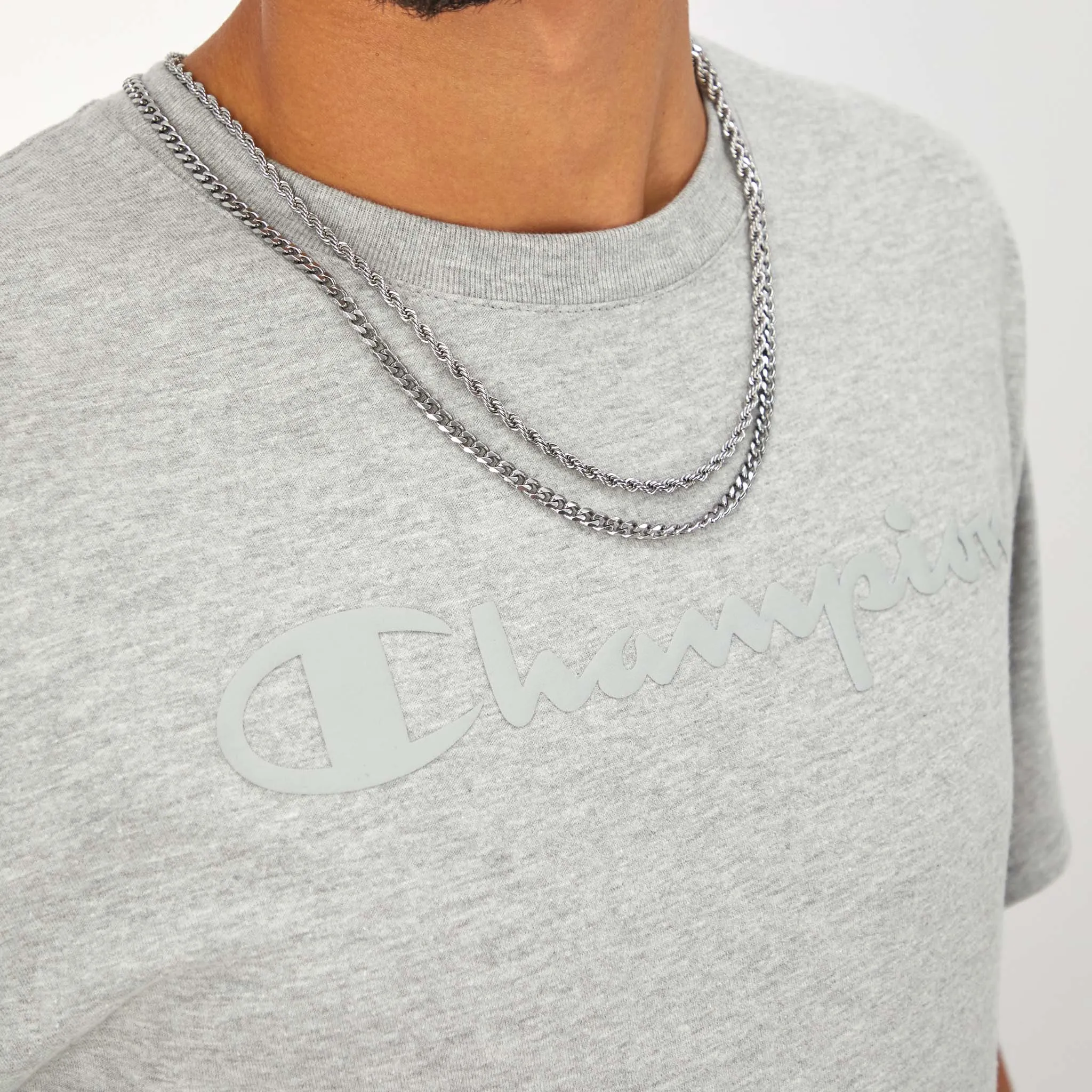 Classic Graphic T-Shirt, Tonal Script Logo Urban Street Style