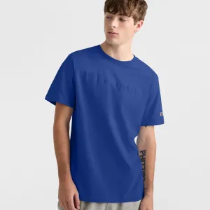 Classic Graphic T-Shirt, Tonal Script Logo Urban Street Style