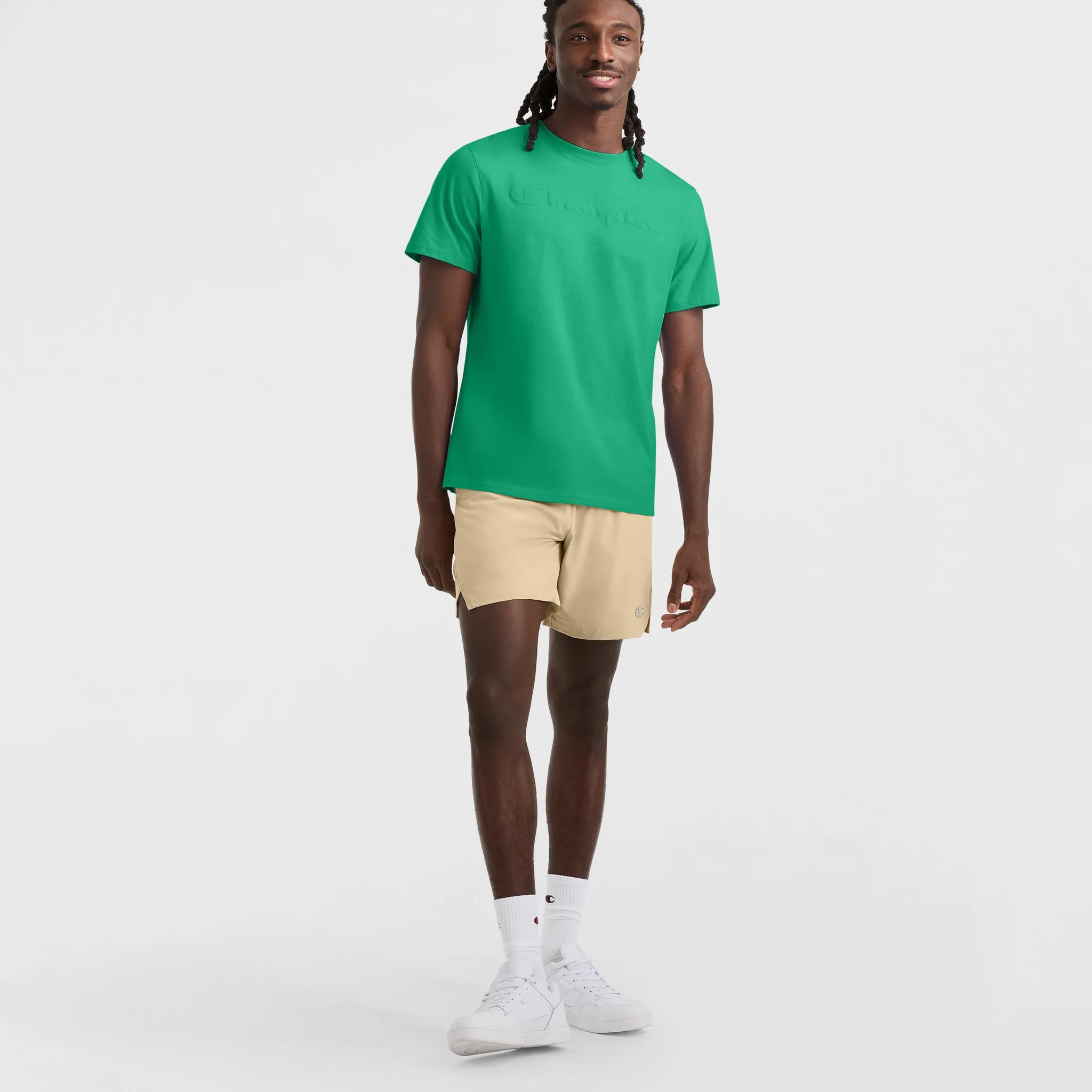 Classic Graphic T-Shirt, Tonal Script Logo Urban Street Style