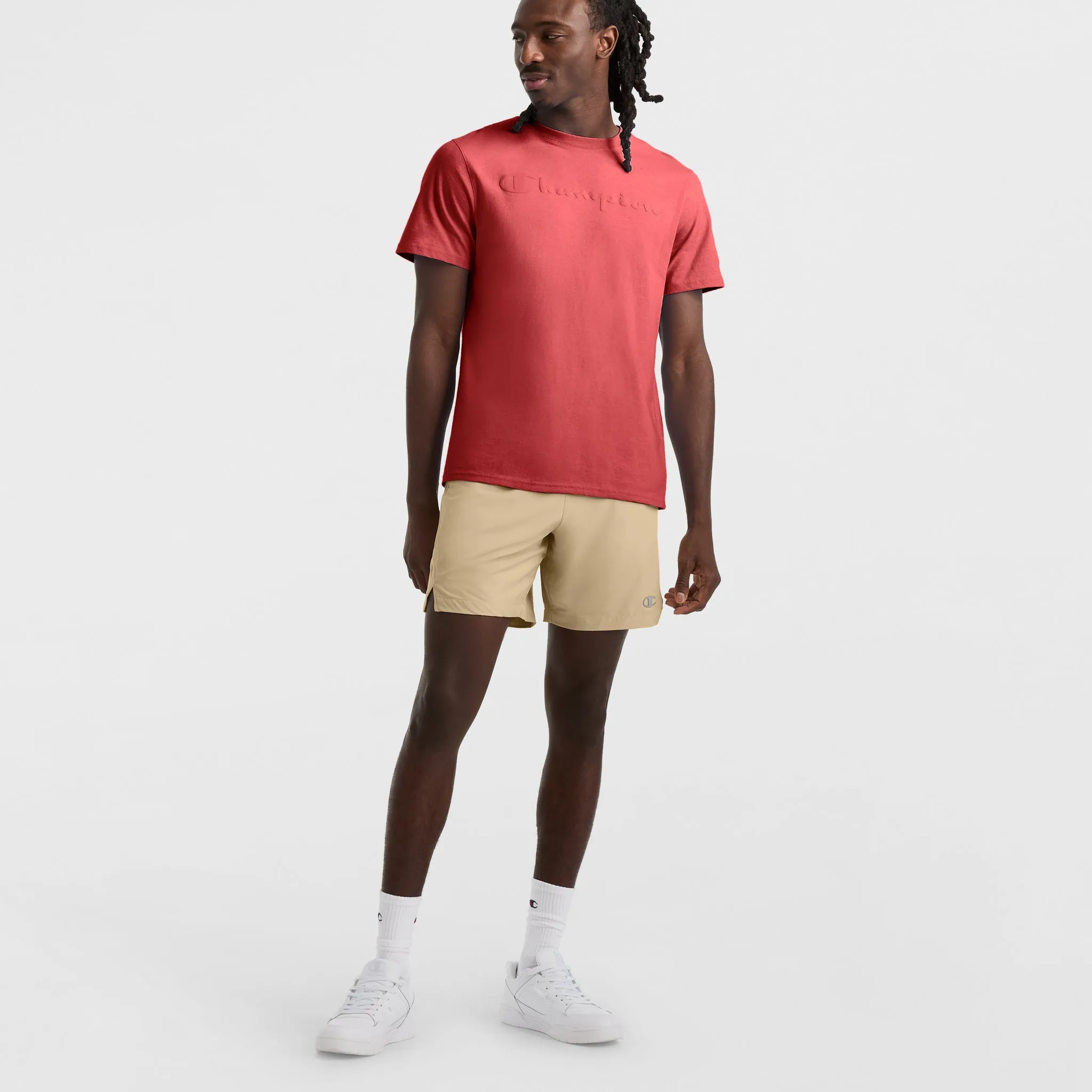 Classic Graphic T-Shirt, Tonal Script Logo Urban Street Style