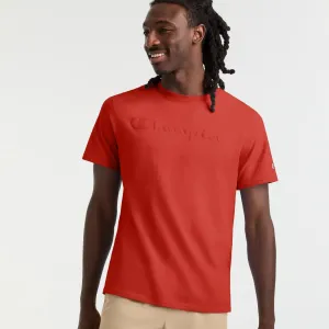 Classic Graphic T-Shirt, Tonal Script Logo Urban Street Style
