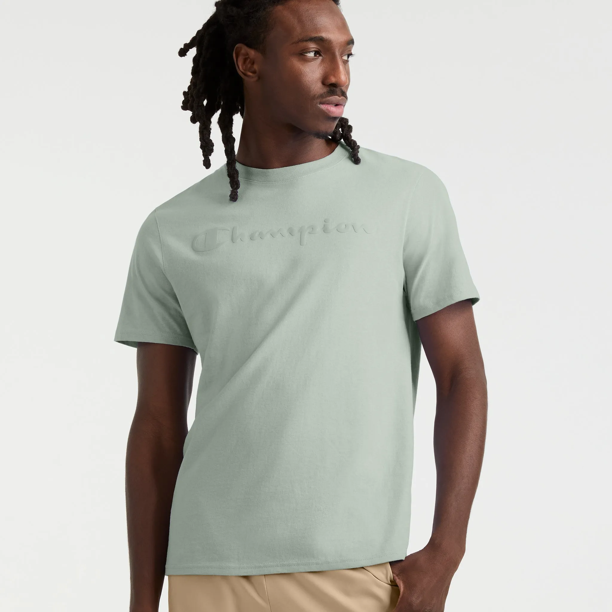Classic Graphic T-Shirt, Tonal Script Logo Urban Street Style