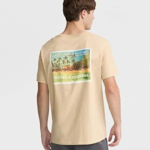 Classic Graphic T-Shirt, Tropical Post Card Urban Street Style