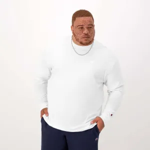 Classic Long-Sleeve T-Shirt, Embroidered C Logo - Big & Tall Urban Street Style