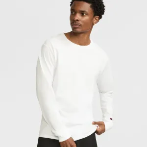 Classic Long Sleeve T-Shirt, Embroidered C Logo Urban Street Style