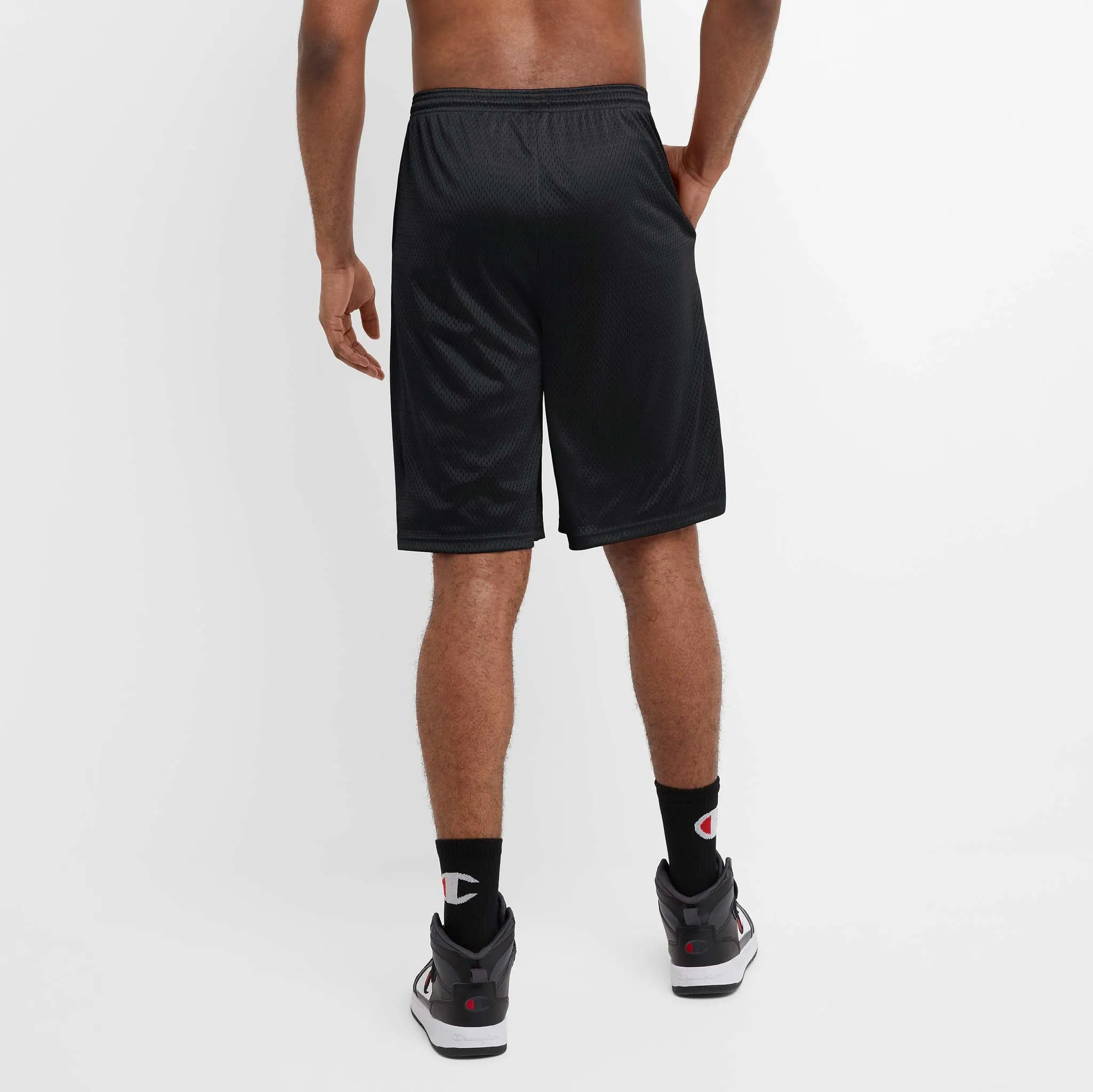 Classic Mesh Gym Shorts, C Logo - Big & Tall Outdoor Adventure Shorts