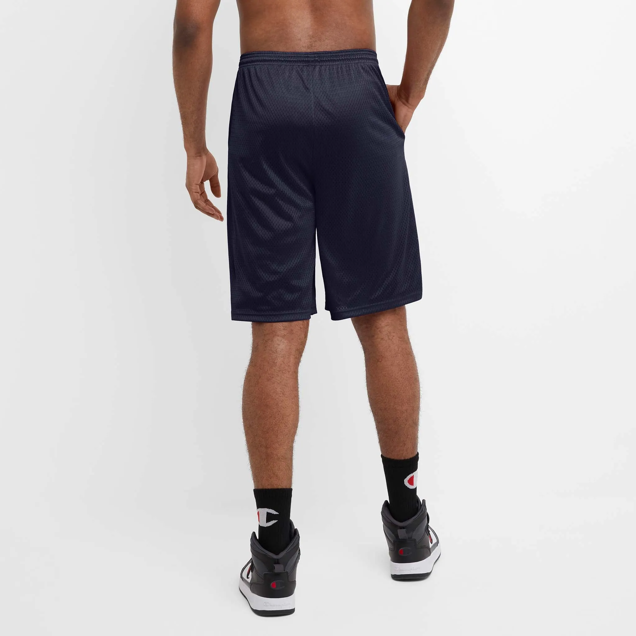 Classic Mesh Gym Shorts, C Logo - Big & Tall Outdoor Adventure Shorts