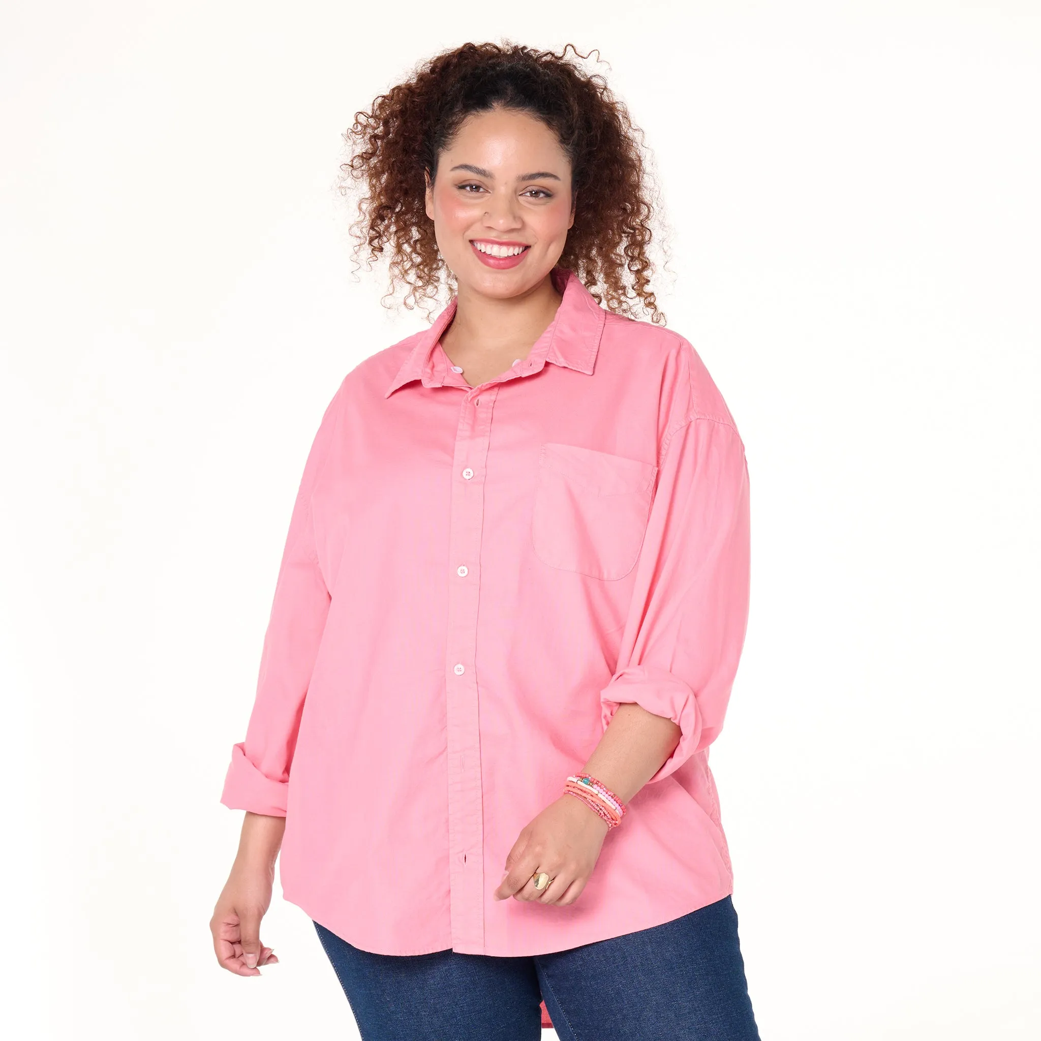 Classic Oxford Shirt | Plus Size Office Ready