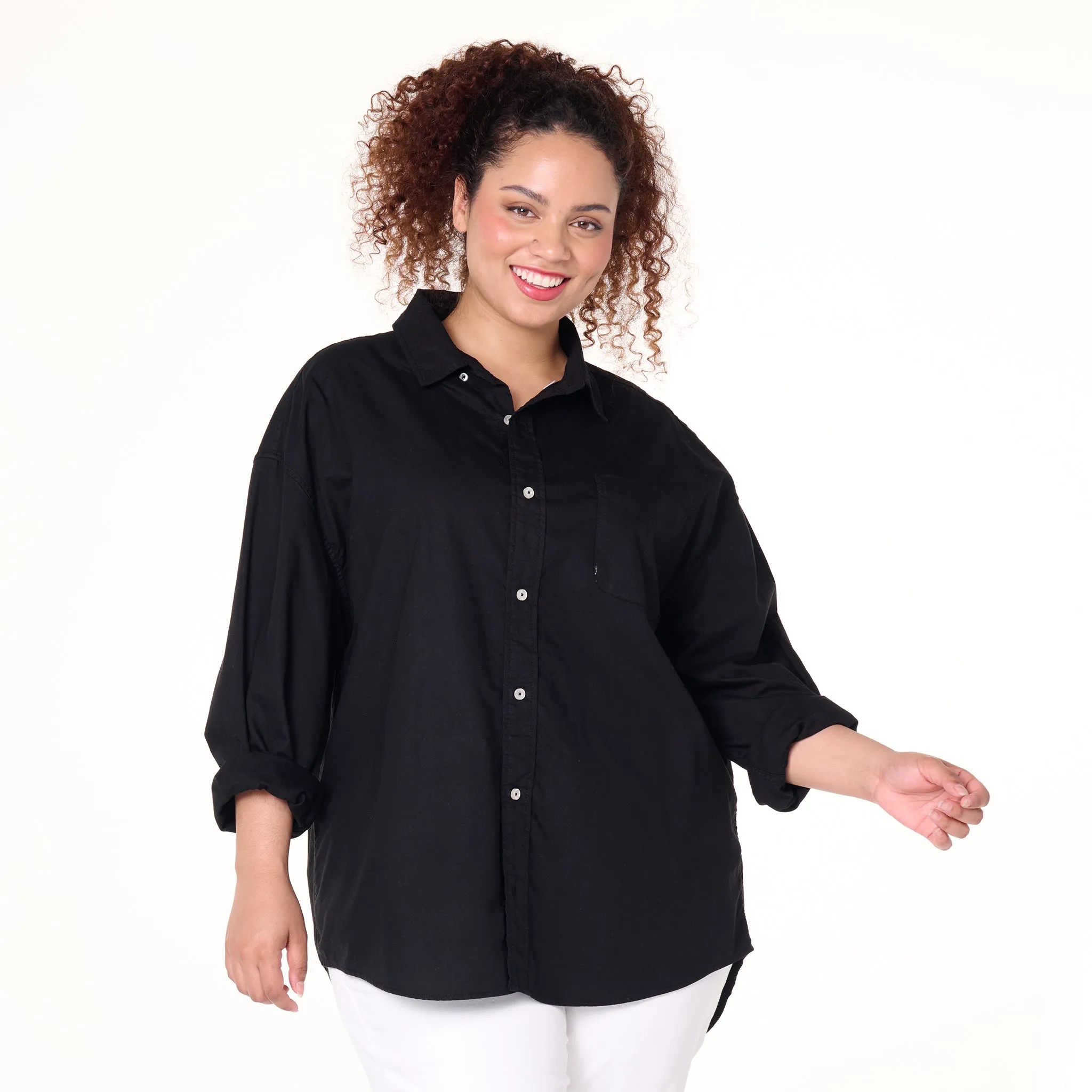 Classic Oxford Shirt | Plus Size Office Ready