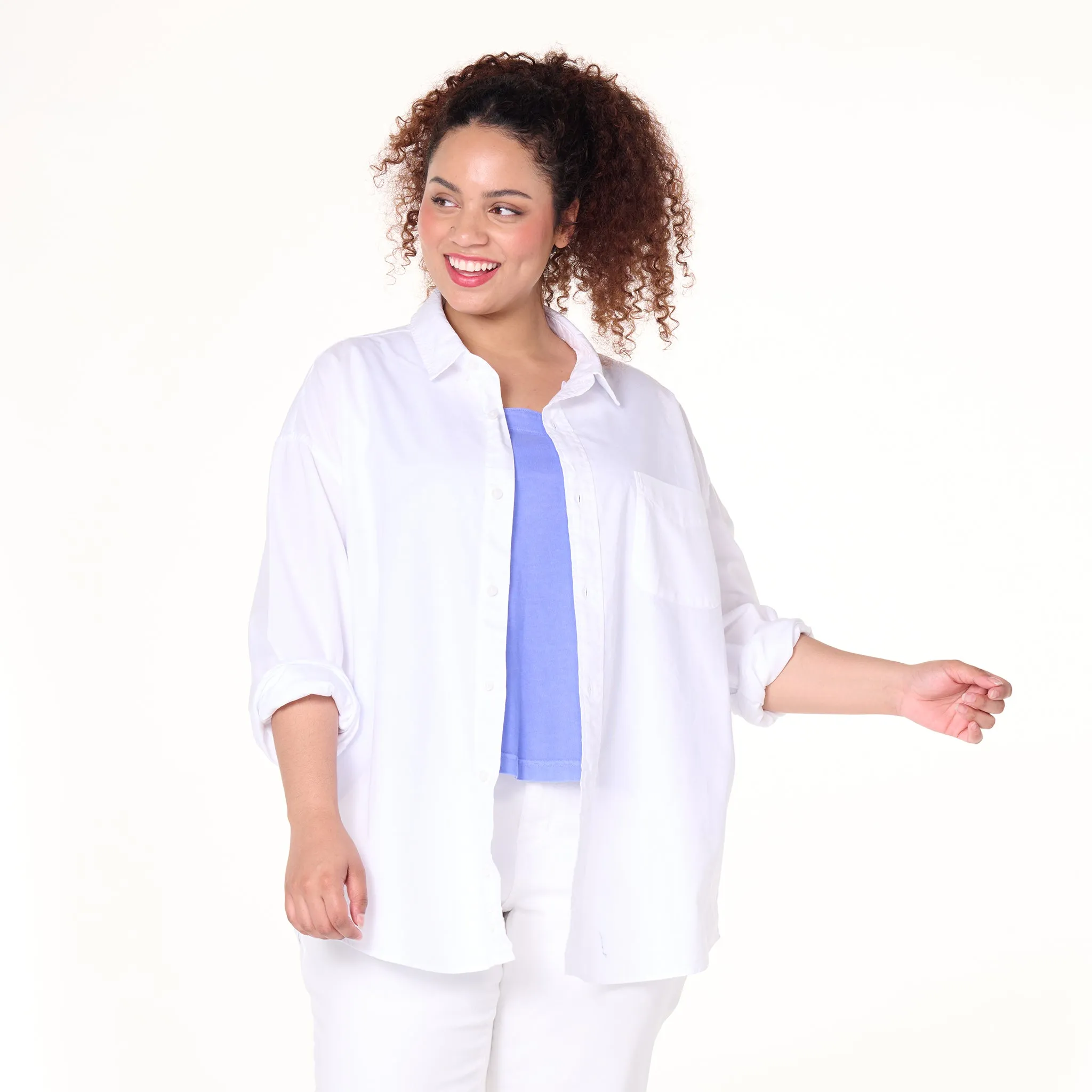 Classic Oxford Shirt | Plus Size Office Ready