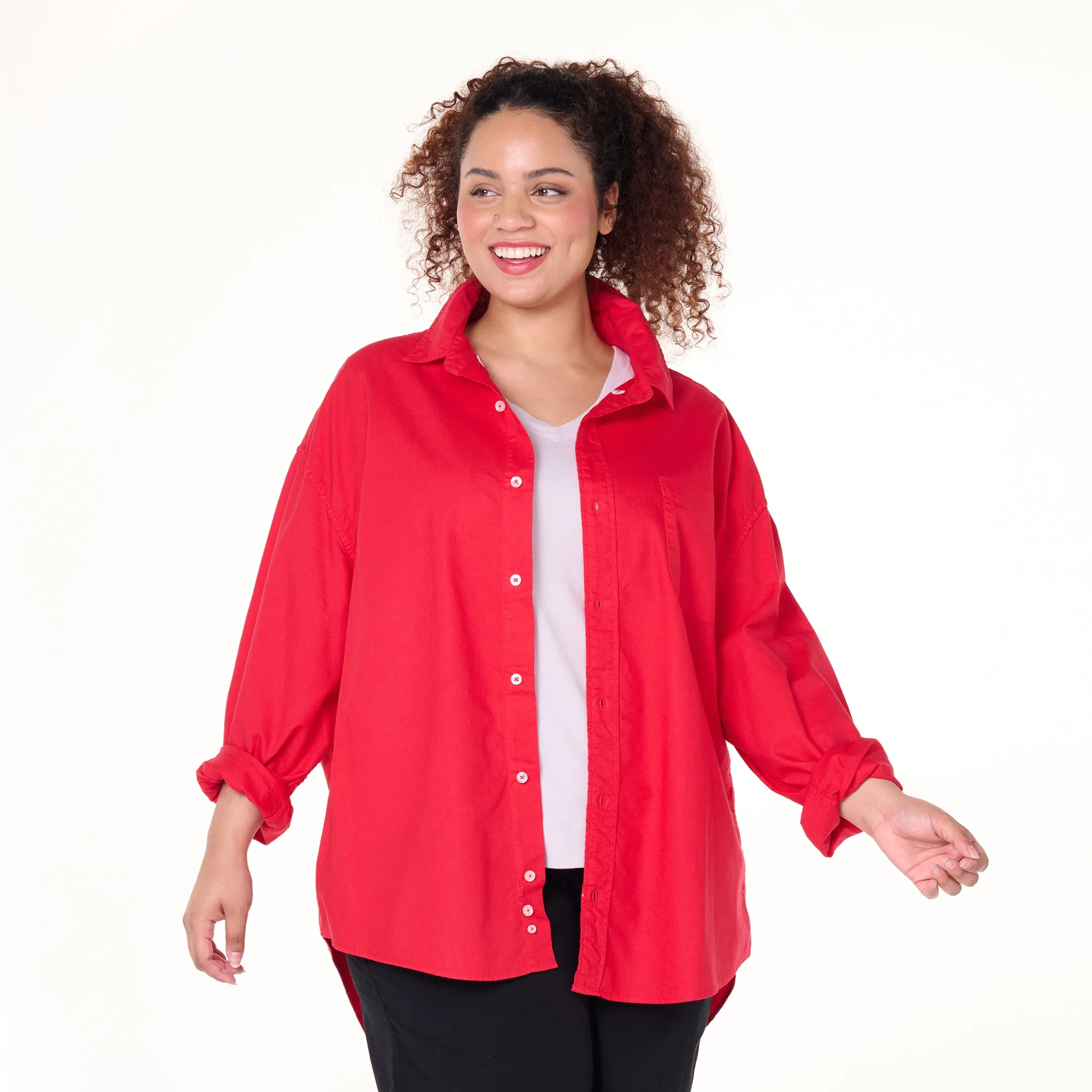 Classic Oxford Shirt | Plus Size Office Ready