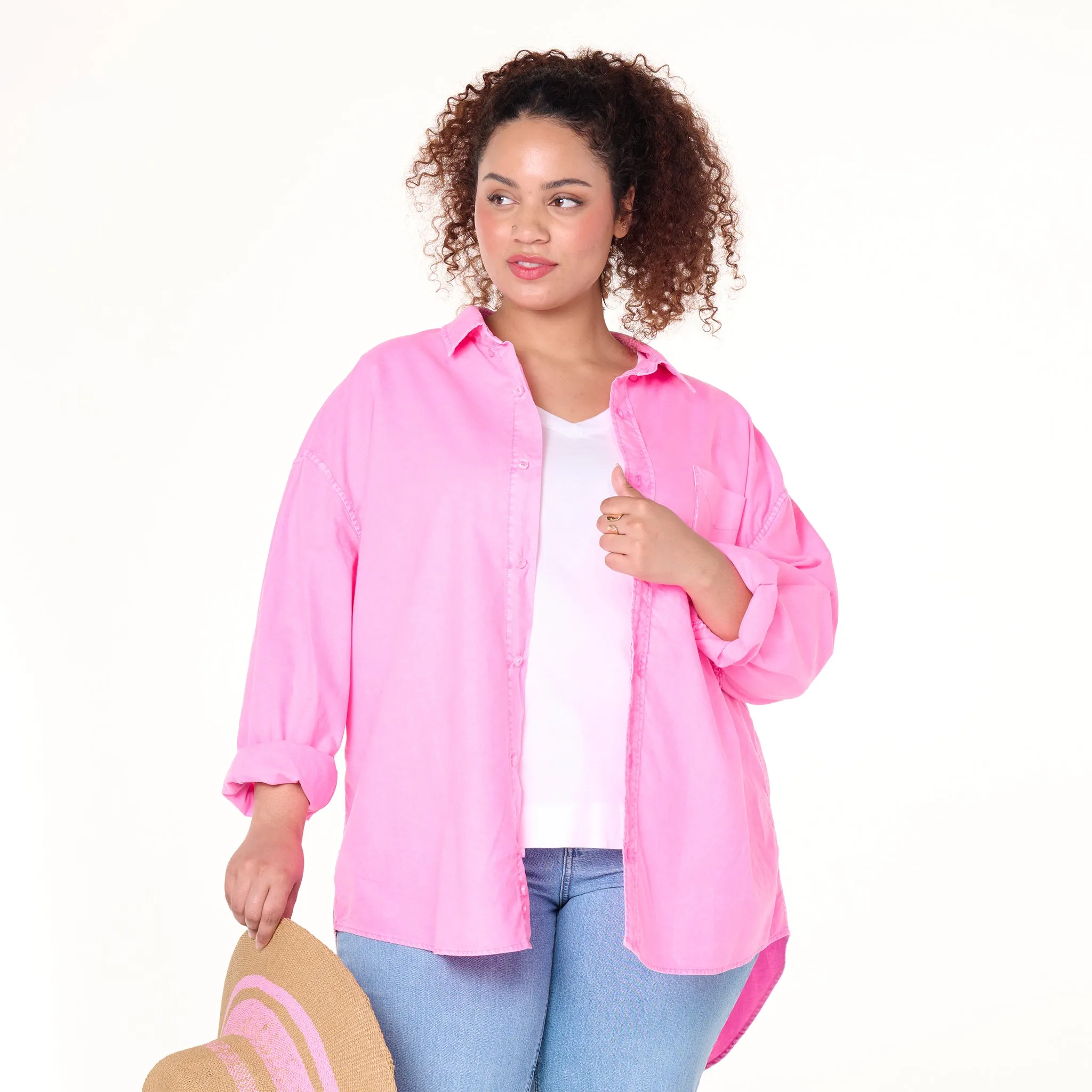 Classic Oxford Shirt | Plus Size Office Ready