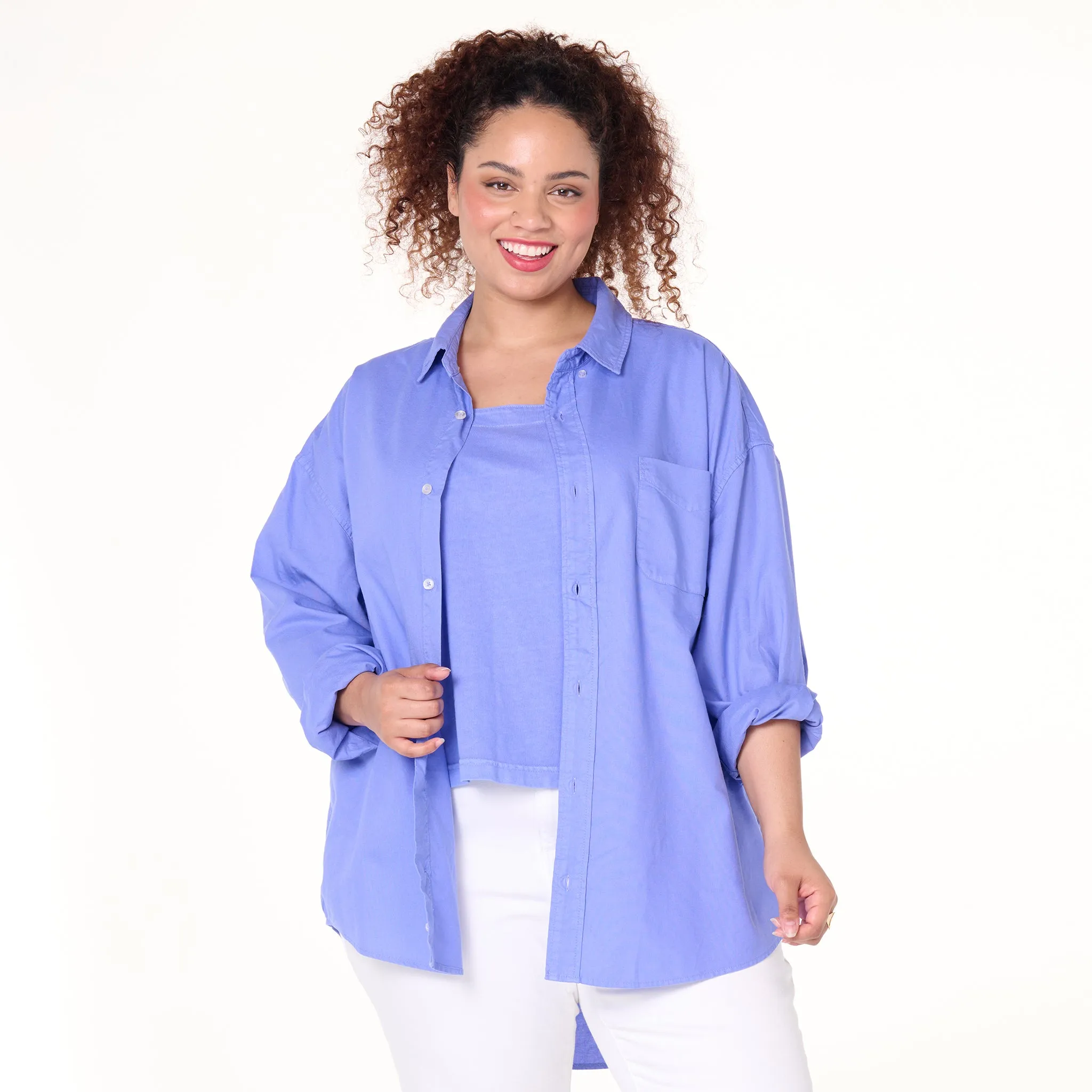 Classic Oxford Shirt | Plus Size Office Ready