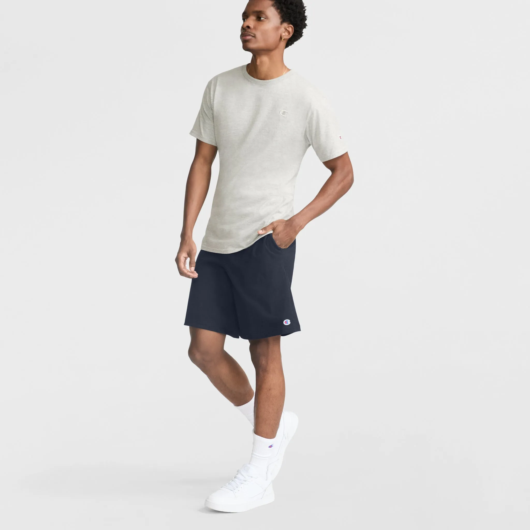 Classic T-Shirt, C Logo Urban Street Style