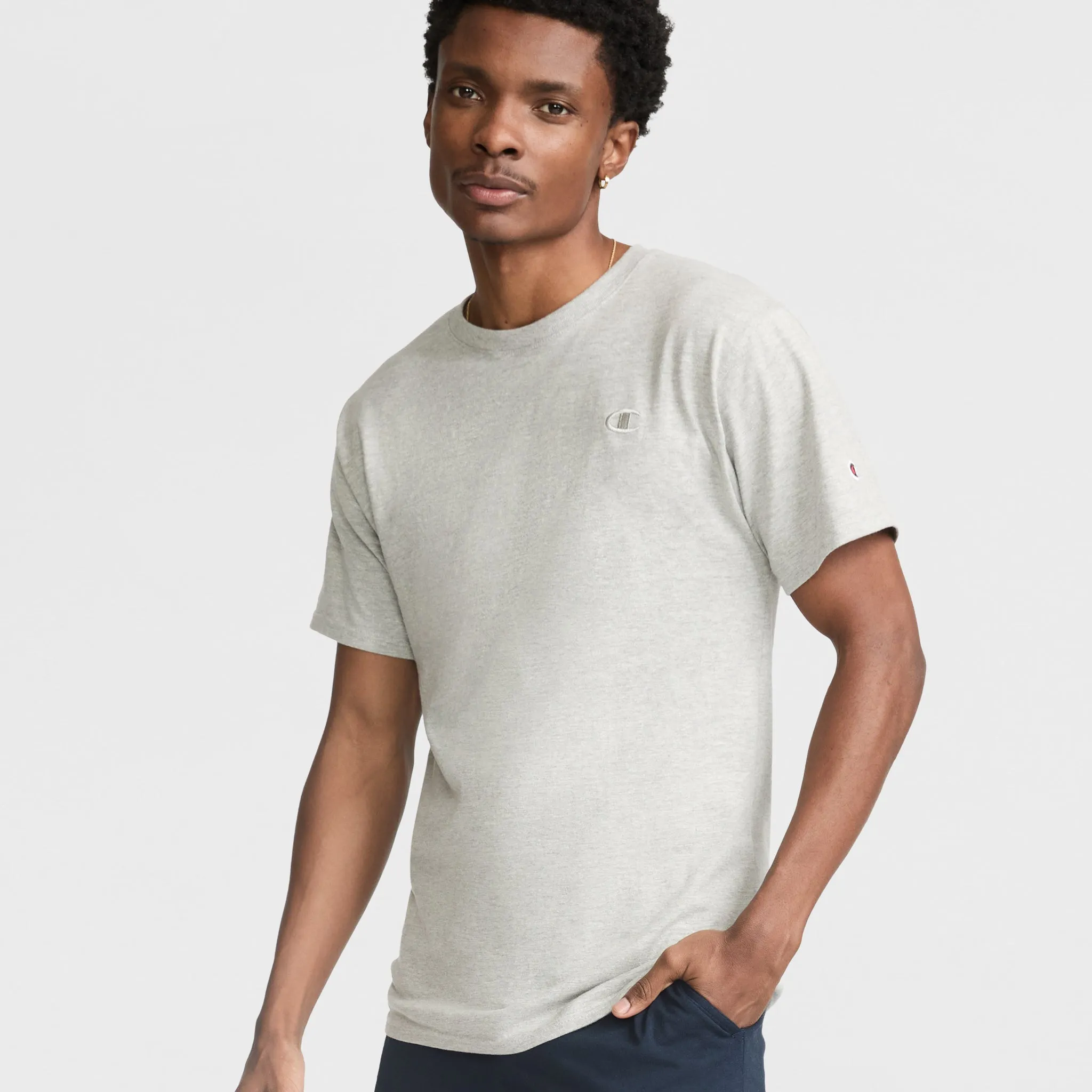 Classic T-Shirt, C Logo Urban Street Style