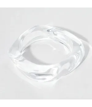 Clear Acetate Chunky Bangle Boho Chic