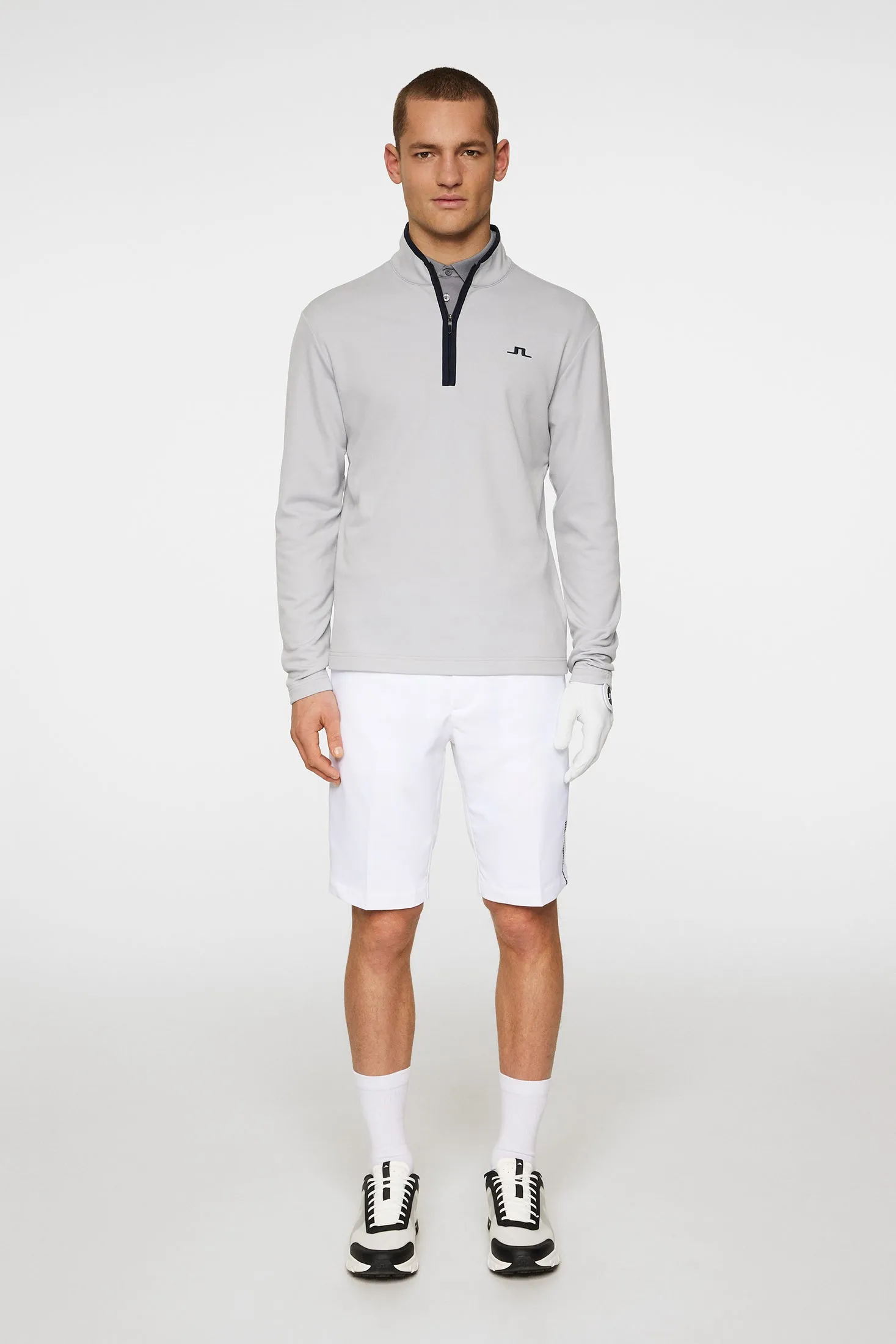 Clide Quarter Zip Mid Layer Relaxed Lounge Fit