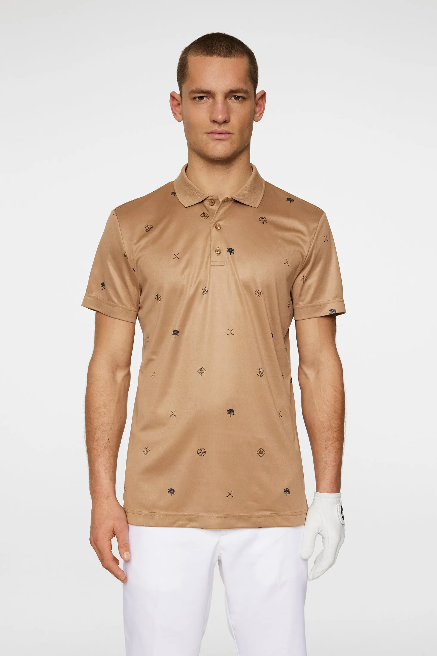 Club House Motif Polo Office Smart Casual