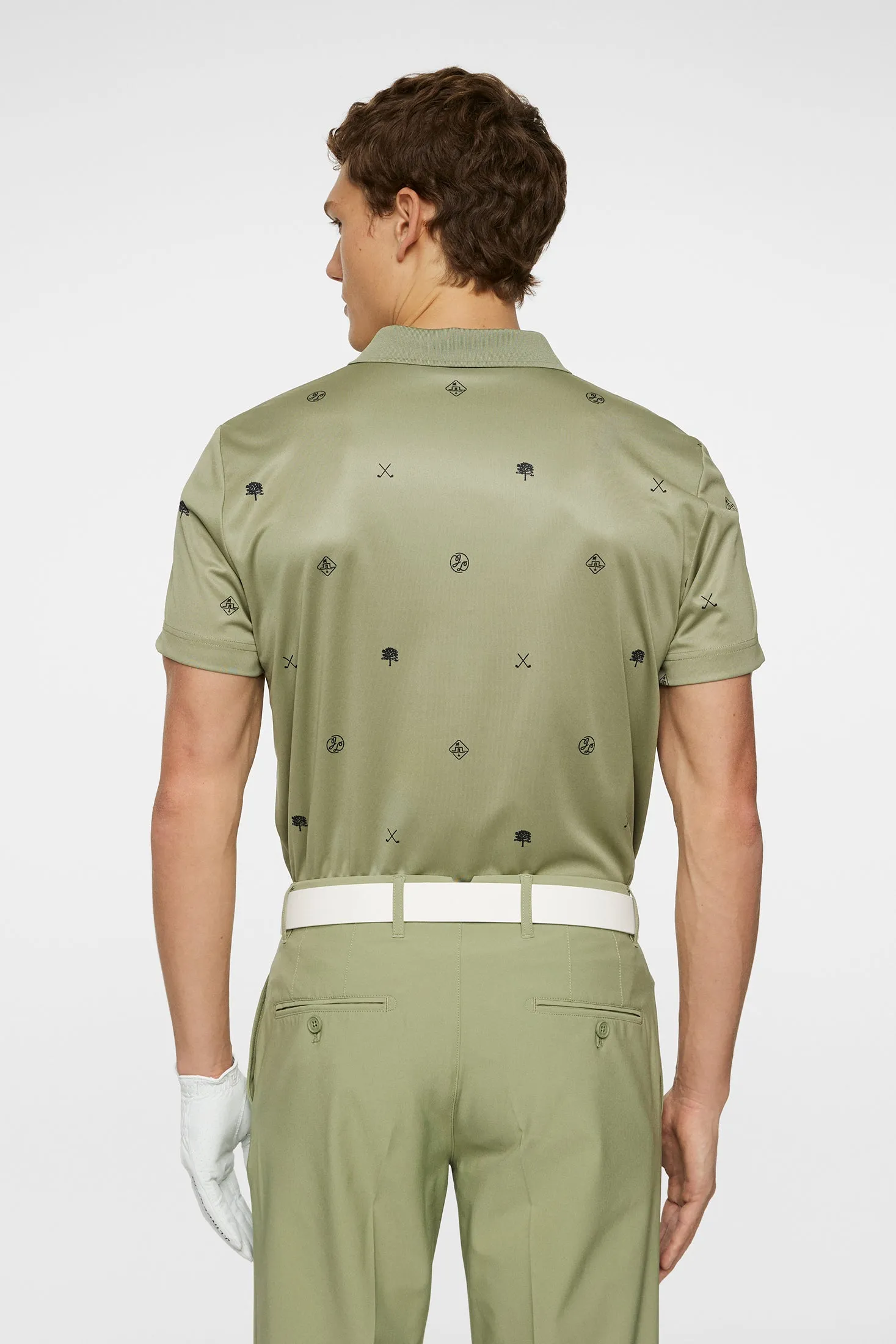 Club House Motif Polo Office Smart Casual