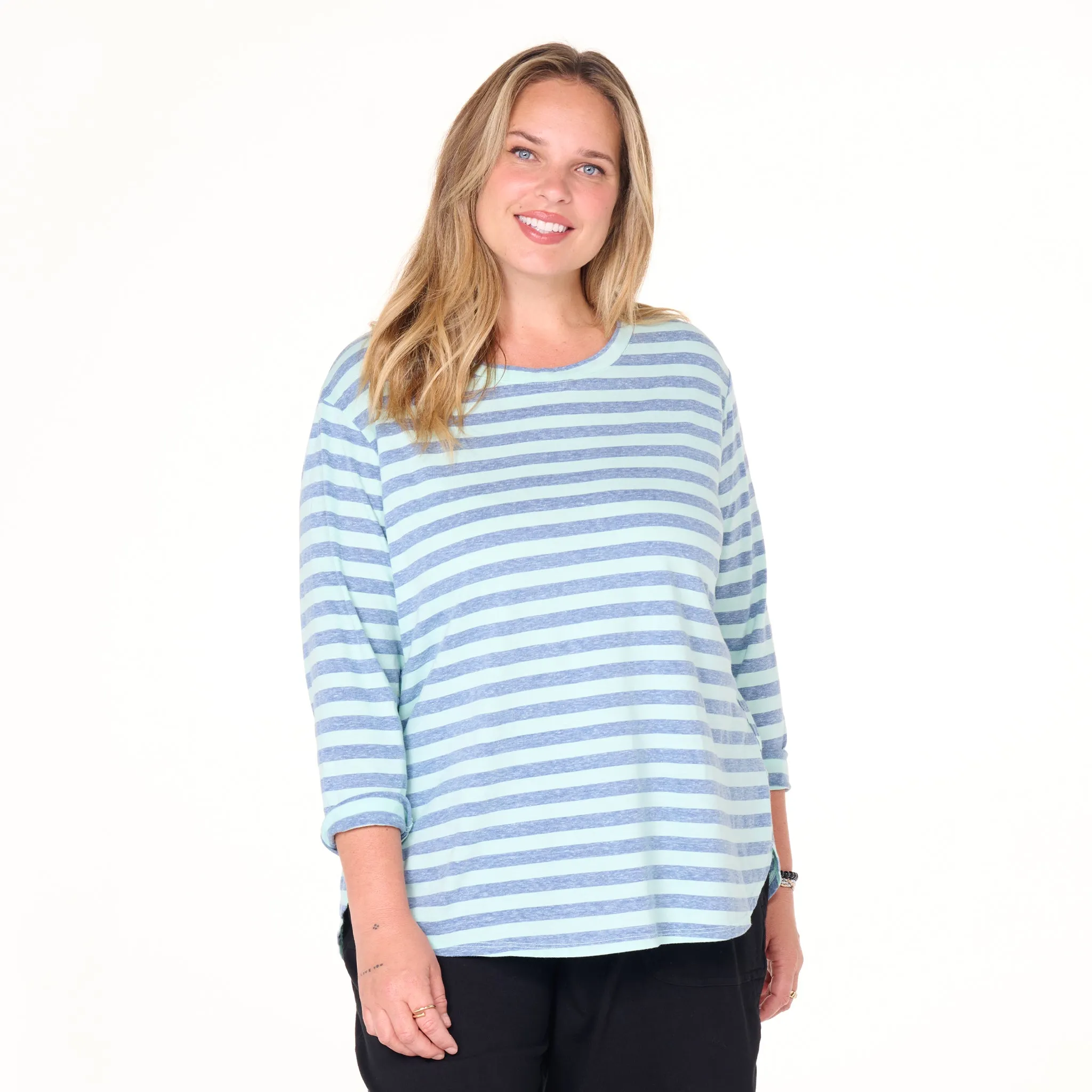 Coastline Catalina Top | Plus Size Summer Colors Weekend Relaxed Look